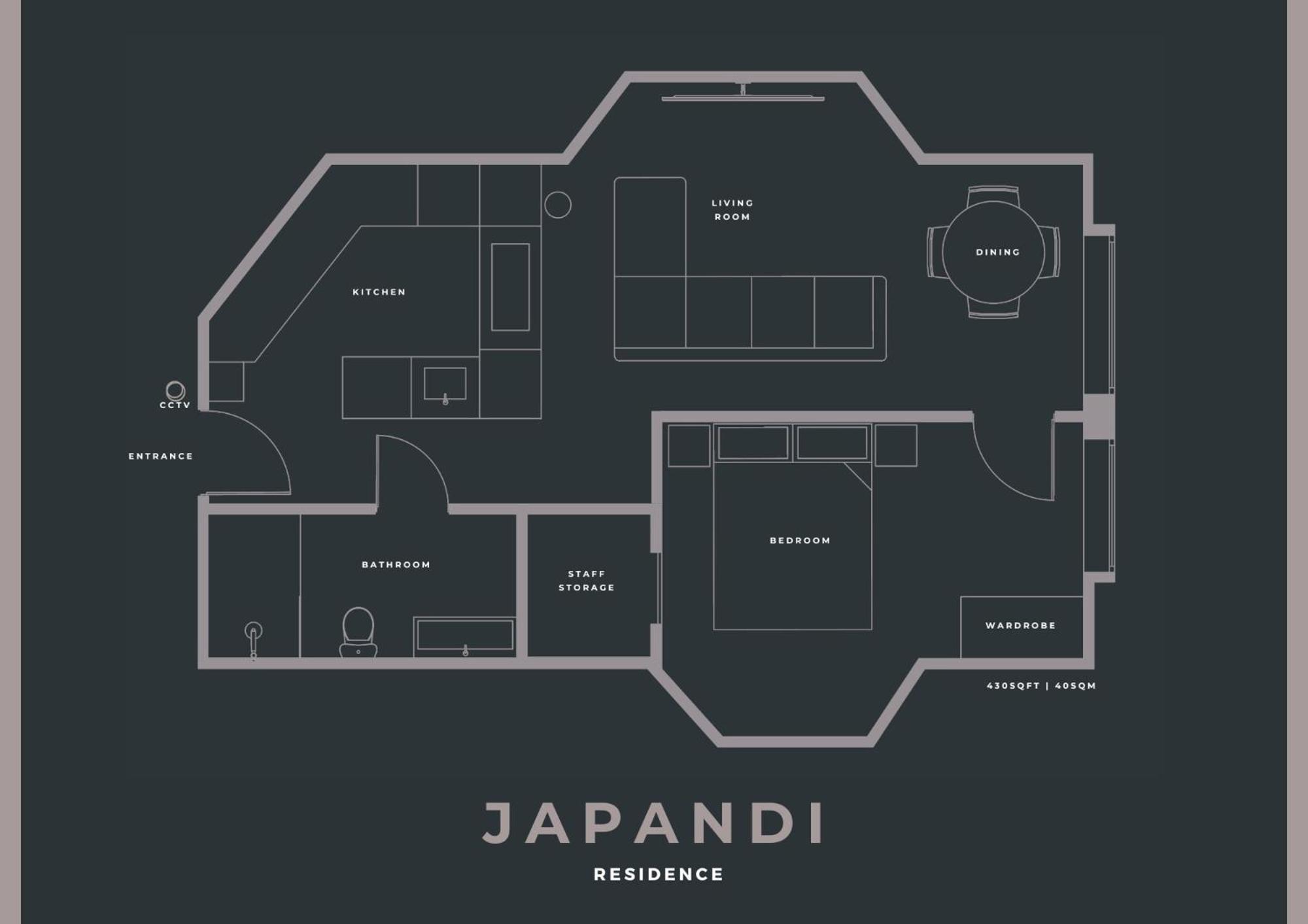 Japandi By The Heim Residences Манчестер Экстерьер фото